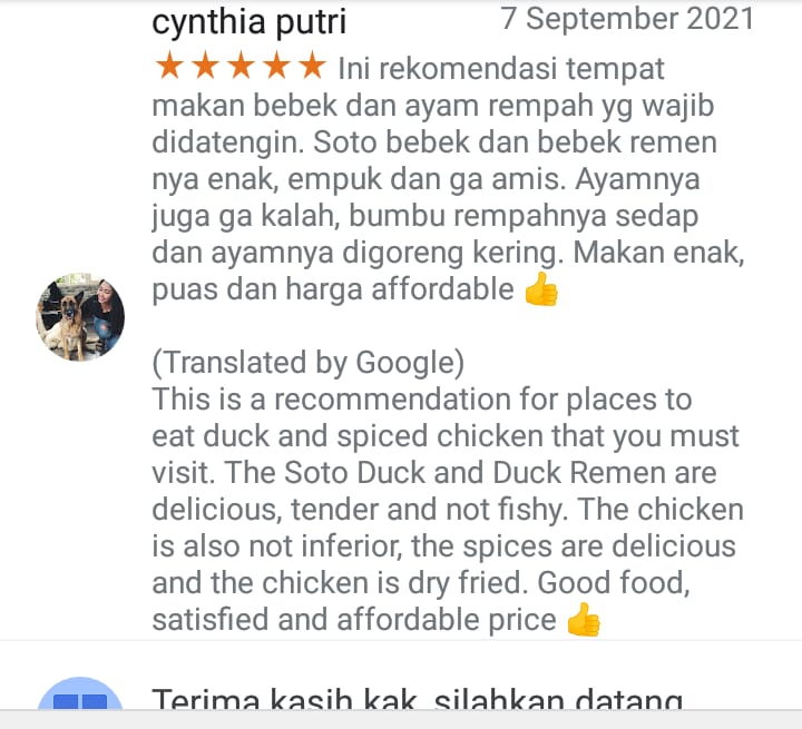 Testimoni Cynthia Putri